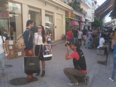 Πάτρα: Φωτογράφιση στον πεζόδρομο της Παντανάσσης