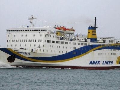 Το επιβατηγό πλοίο «Πρέβελης» προσέκρουσ...