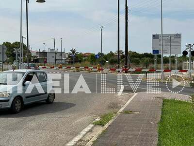 Πύργος: Κόπηκε στα δυο γιατί κόλλησαν τα...