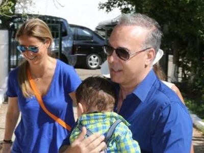 Ο Φώτης Σεργουλόπουλος βάφτισε τον γιο του