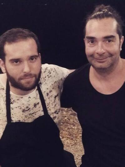 Με τον chef Στεφανο Σιωπιδη