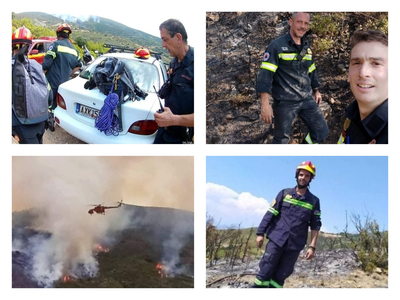 Στην πυρκαγιά της Άνω Καλλιθέας το Σωματ...
