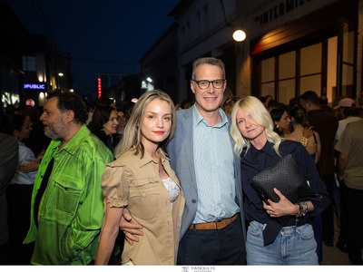  Galen Ayers, Γιώργος Παπαλέξης και Παολίνα Κανάκη