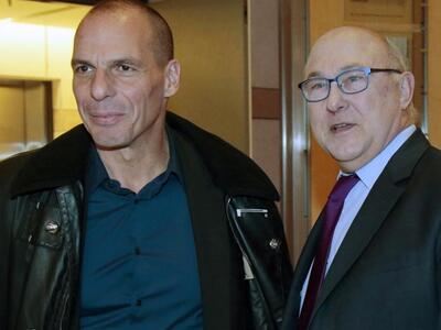 Ολοκληρώθηκε η συνάντηση Βαρουφάκη-Σαπέν