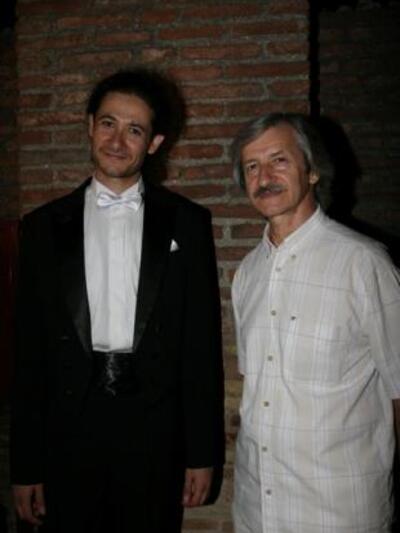 Ο Δημήτρης Μποτίνης με τον Δημήτρης Μποτ...