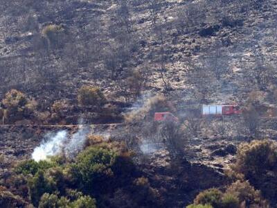 Σε ύφεση η φωτιά στον Άγιο Ιωάννη Βόρεια...