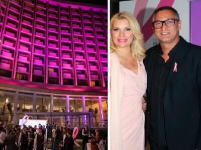 Μενεγάκη και άλλες ωραίες στο “ροζ” Χίλτ...