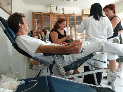Πάτρα: Εθελοντική αιμοδοσία σε Θέα και Σαραβάλι