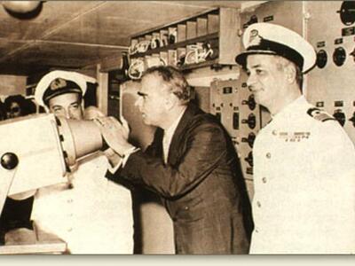  από την επίσκεψη του Κων/νου Καραμανλή ...