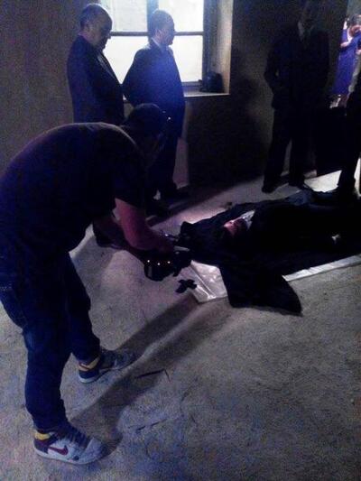 Σκηνή από τα γυρίσματα