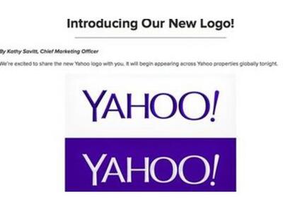 Η «Υahoo!» άλλαξε λογότυπο