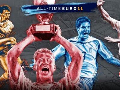EURO: Η καλύτερη ενδεκάδα όλων των εποχών