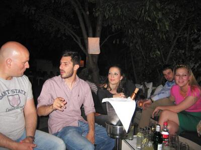 Από αριστερά Θεόδωρος Μπαλτάς, Θεόδωρος ...