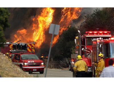 Μεγάλη πυρκαγιά στο Λος Άντζελες - Σε κα...