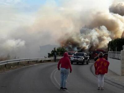 Έγλειψαν σπίτια οι φλόγες στην Κεφαλονιά...