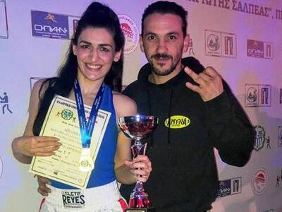Πυγμαχία: Πρωταθλήτρια Ελλάδας η Εβελίνα...