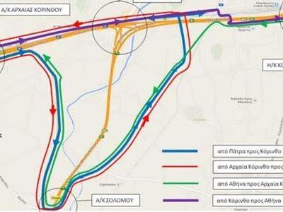 Κυκλοφοριακές Παρακάμψεις στην Ολυμπία Ο...