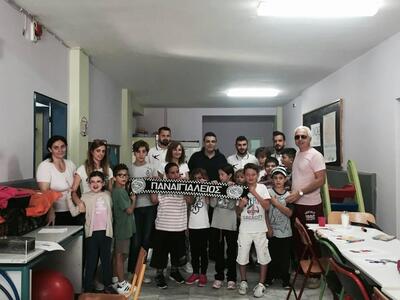 Ο Παναιγιάλειος σήμερα πήγε... σχολείο! ...