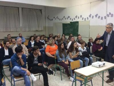 Με μεγάλη επιτυχία η ομιλία του Άγγελου ...