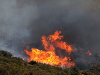 Έσβησε η φωτιά στην Παλαιοπαναγιά Ναυπάκτου  