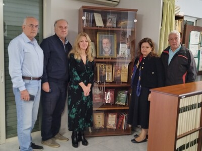 Πάτρα-Μουσείο Τύπου: Σε ειδική προθήκη τ...