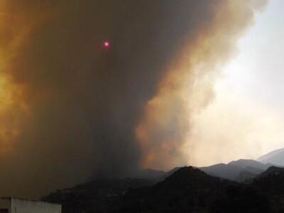 «Χάθηκε» ο ήλιος από τους πυκνούς καπνού...