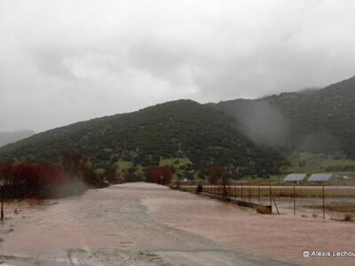 ο δρόμος προς την Κέρτεζη τις πρωινές ώρες ...