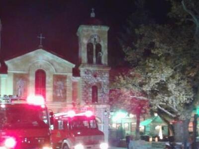 Πήρε φωτιά ο Ναός της Κοιμήσεως της Θεοτ...