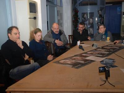 Στη φωτ. διακρίνονται από αριστερά οι Δ....