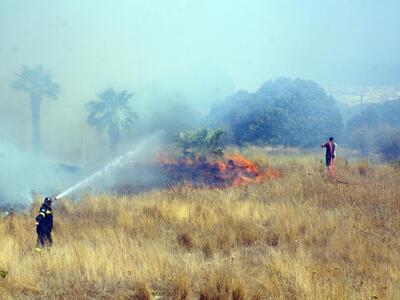 Υψηλός και σήμερα ο κίνδυνος πυρκαγιάς στην Αχαΐα