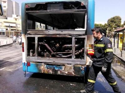 Φωτιά σε αστικό λεωφορείο εν… κινήσει!