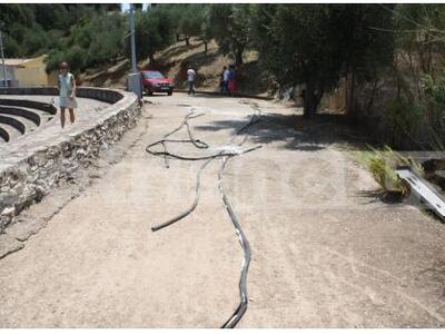 Ηλεία:  Bανδαλισμοί στο θέατρο Φλόκα!  Έ...