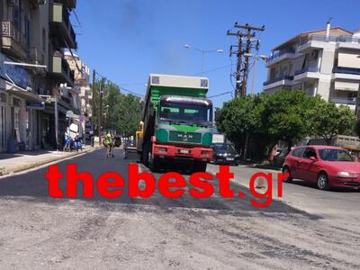 Νέες ασφαλτοστρώσεις από τον Δήμο Πατρέω...