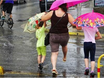 Πάτρα: Βροχή και σήμερα... Ισχυρές καται...