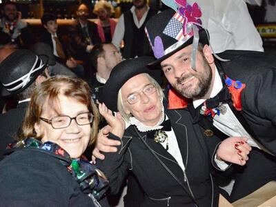 Η Ντούλη Δημητροπούλου με την Ρουμπίνη Φ...