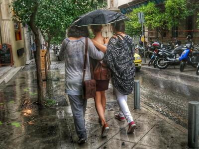 Νεφώσεις και τοπικές βροχές στη Δυτική Ελλάδα