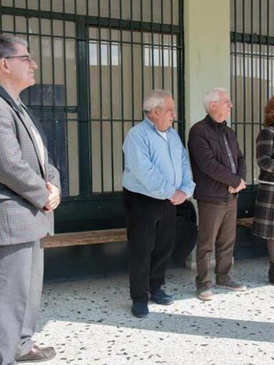 (από αριστερά) Αλέξανδρος Μάντικας (νυν ...