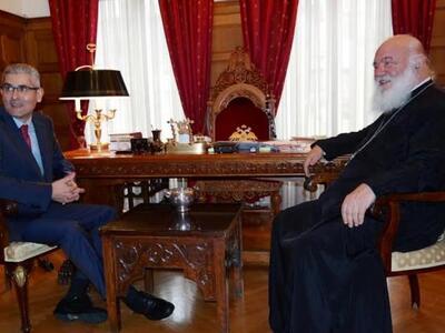 Άγγελος Τσιγκρής: Συνάντηση με τον Αρχιε...