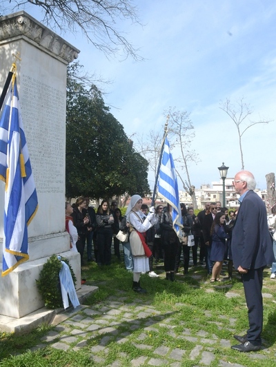 Ο Αντιδήμαρχος Διοίκησης Διονύσης Πλέσσας θα παραστεί στις εκδηλώσεις, για την επέτειο της 25ης Μαρτίου 1821