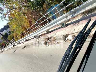 Πάτρα: Η χαλασμένη μπάρα στην οδό Πανεπι...