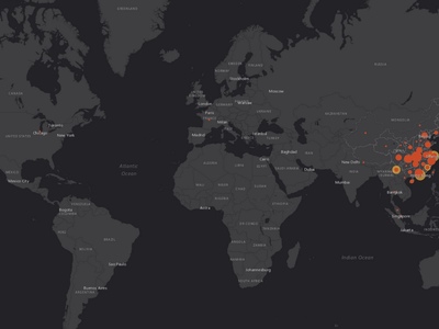 Παγκόσμιος χάρτης των κρουσμάτων του νέο...