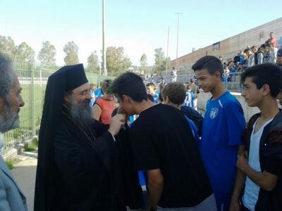 Ο Μητροπολίτης Πατρών Χρυσόστομος τέλεσε...