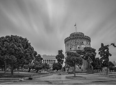 Η Θεσσαλονίκη σε άσπρο- μαύρο, στις μέρε...