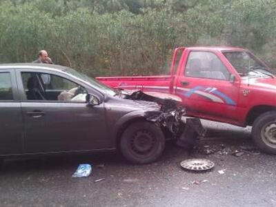 Ηλεία: Τροχαίο με τραυματία στο Καλό νερό 