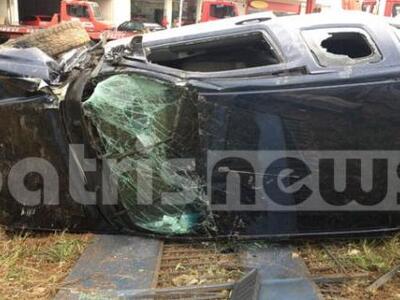 Πύργος: Nέα εκτροπή οχήματος στην Αλφειο...