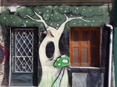 Ένα παλιό σπίτι στην οδό Σαχτούρη όπως μ...