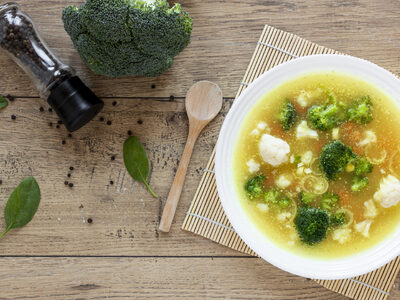 Συνταγή για σούπα μινεστρόνε με πέστο