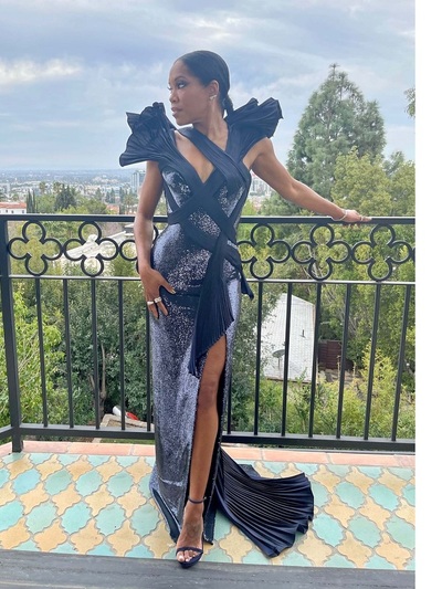 Ρετζίνα Κινγκ με Louis Vuitton