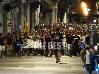 Πάτρα-ΤΩΡΑ: Πορεία Κύπριων φοιτητών