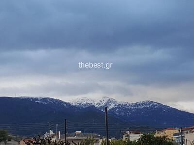  "Ασπρισαν" από το χιόνι τα βο...
